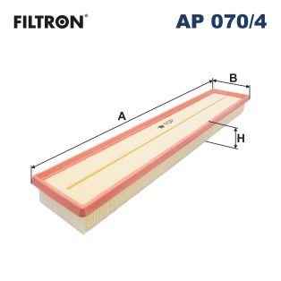 Filtr powietrza do Porsche, AP 070/4, FILTRON WIX w ofercie sklepu e-autoparts.pl 